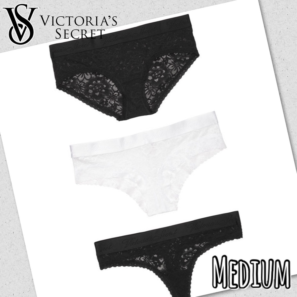 Victoria's Secret Logo Panty Favorites Set